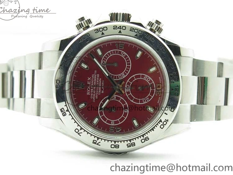 MiroTime 0417 Daytona 116520 SS UBF Best Edition Red Stick Markers Dial on SS Bracelet A Reliable 2951